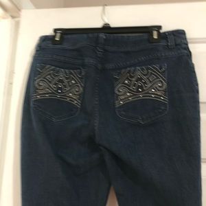 Chico’s Jeans with Embellished pockets